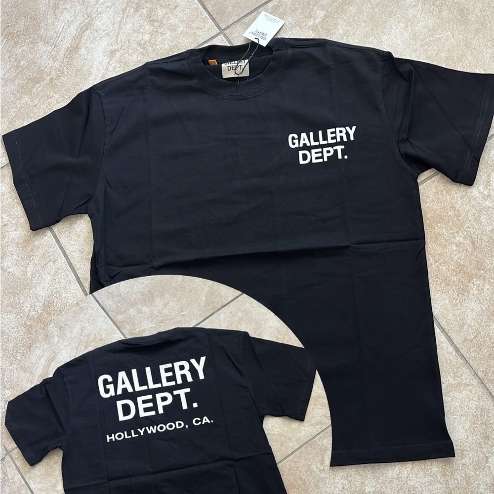 Gallery Dept Black T-Shirt
